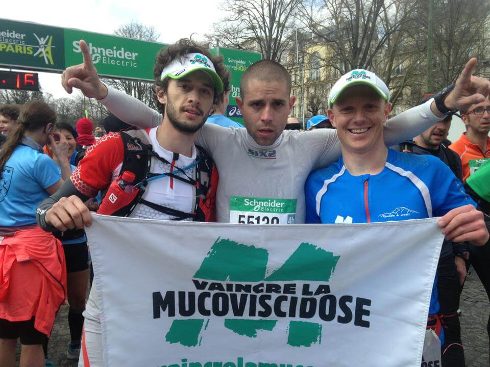Marathon de Paris 2013 Paul FONTAINE Vaincre La Mucoviscidose